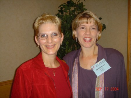 with Deb Raney, 2004