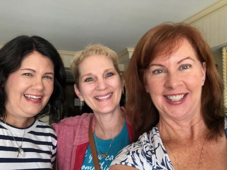 with Kristin and Rachel, 2018
