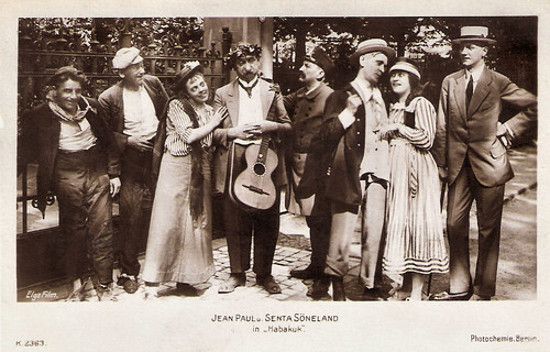 Senta Söneland and Jean Paul in Habakuk (1918)