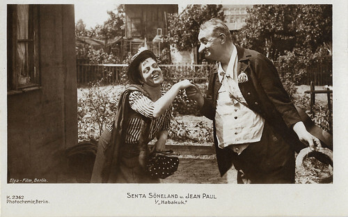 Senta Söneland and Jean Paul in Habakuk (1918)