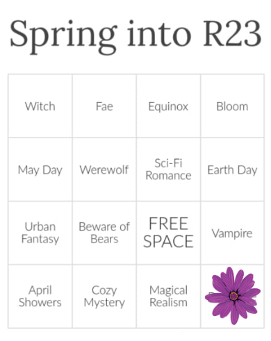 SOS book shelf bingo card