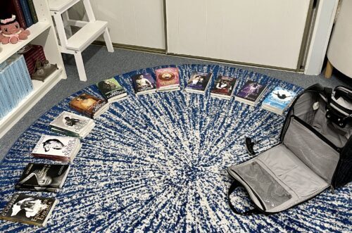 Packing for Seattle Indie Books nubbin suitcase