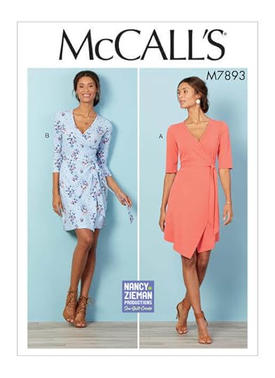 McCall's M7893 Wrap Dress Pattern by Nancy Zieman Productions Available at Nancy Zieman Prodctions at ShopNZP.com