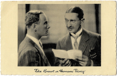 Hermann Thimig and Felix Bressart in Die Privatsekretärin (1931)