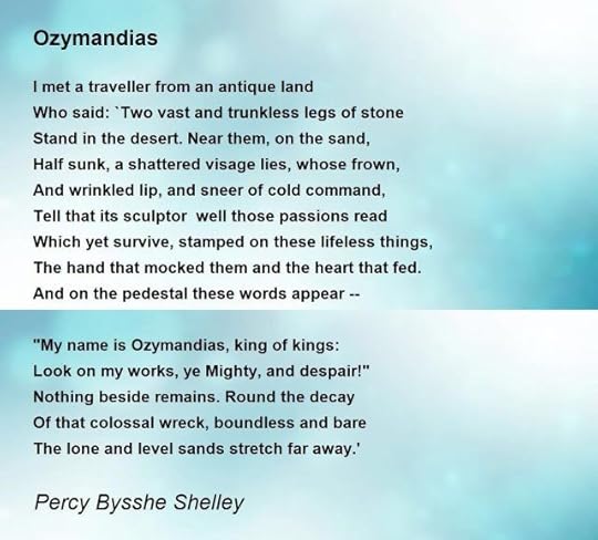 A final Jeopardy answer and great poem about the destiny of autocrats