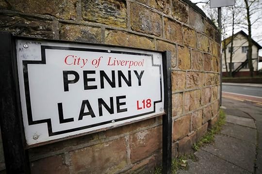 Penny Lane road, Liverpool, United Kingdom