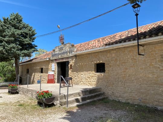 The free wine museum at Monastery of Irache, Ayegui, Navarra, Spain (Camino de Santiago)