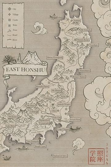 East Honshu Map