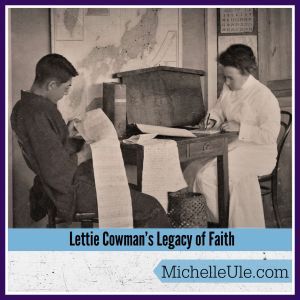 Lettie Cowman & a Japanese translator
