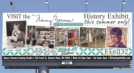 Nancy Had A Notion History Exhibit at The Nancy Zieman Sewing Studio Store in Beaver Dam Wisconsin