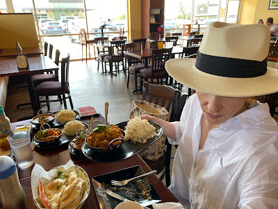 interior overview at Tarka Indian Kitchen in San Antonio, Texas