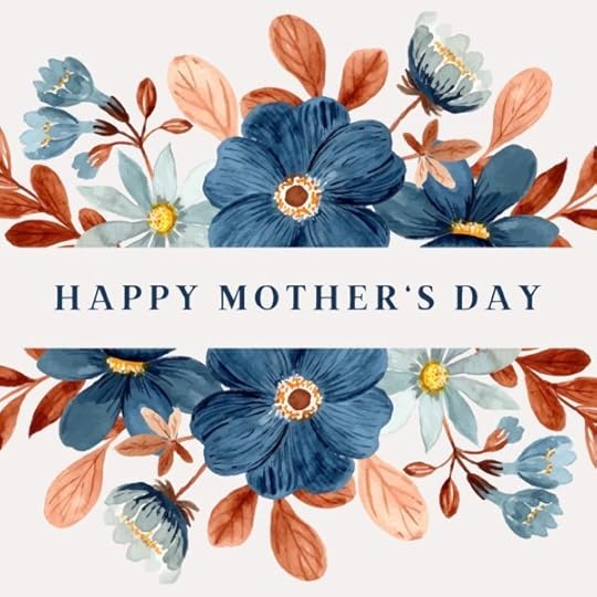 Mother's Day text with flowers