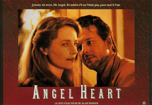 Charlotte Rampling and Mickey Rourke in Angel Heart (1987)