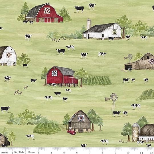 Barn Quilts Fabric available at Nancy Zieman Productions at ShopNZP