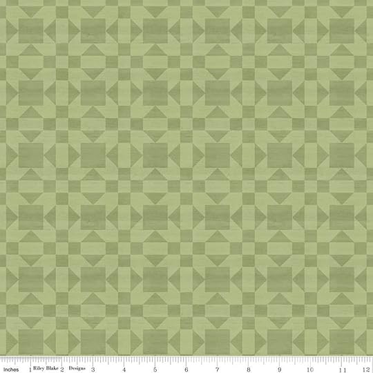 NEW Barn Quilts Sisters Choice Green Fabric available at Nancy Zieman Productions at ShopNZP