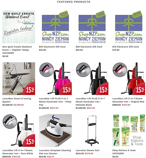 Meet LauraStar Lift and LauraStar Smart U! Now Available at Nancy Zieman Productions at ShopNZP.com