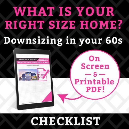What Is Your Right Size Home Checklist
