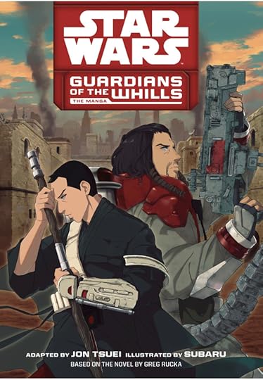 Cover of Guardians of the Whills: The Manga (2021) featuring Baze and Chirrut.