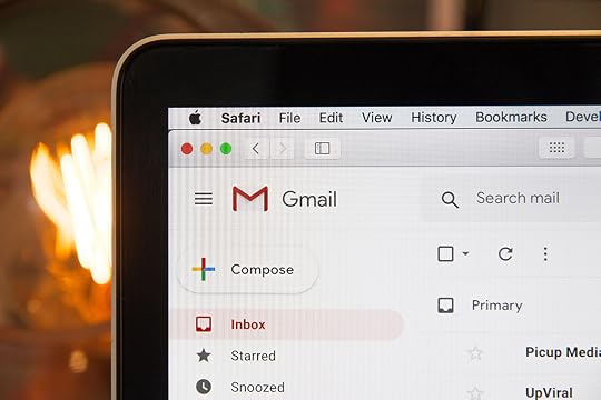 Photo of Gmail inbox on an iPad