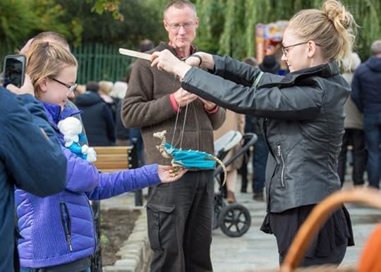 Maker Spotlight: Laura Mathews And Her Dragon Puppets