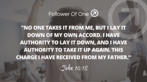 The Plan All Along – John 10:18