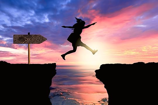 jumping a gap building courage