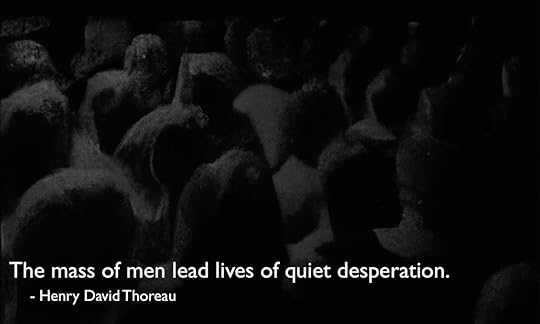 Henry David Thoreau quiet desperation quote