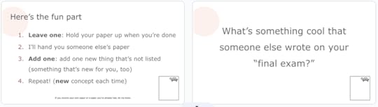 Slide examples 3 and 4 for Leave One Add One