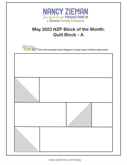 May 2023 NZP Block of the Month Planner