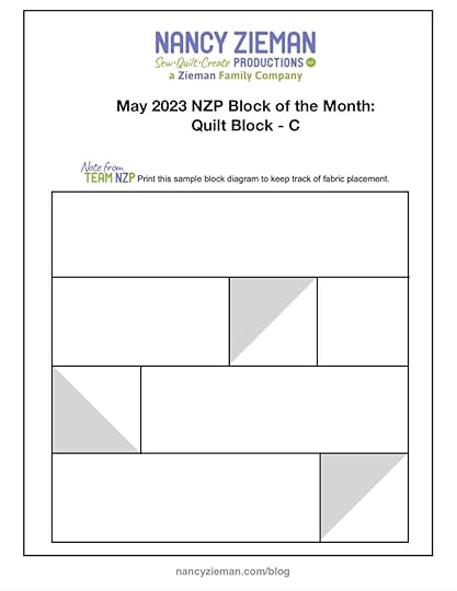 May 2023 NZP Block of the Month Planner