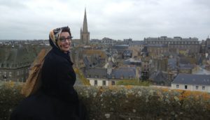 Gail Carriger Battlements Malo France Scarf