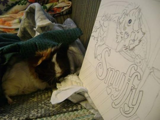 Rachel E Smith guinea pig Snuffy
