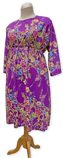 M7353E5_09 Women's Raised Elastic-Waist Top and Dresses Pattern M7353