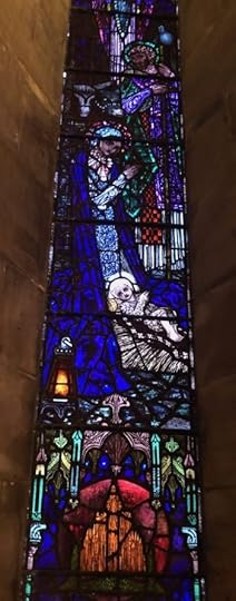 stained-glass window by Harry Clarke