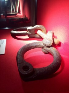 leg fetters: history of witchcraft