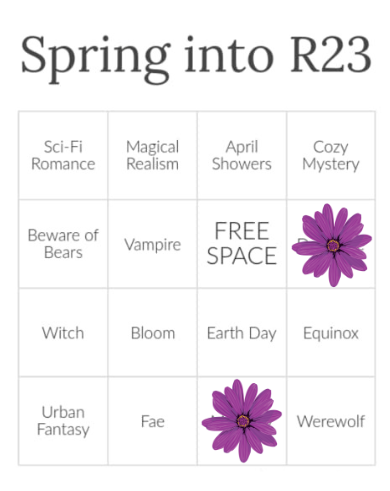 SOS book shelf bingo card