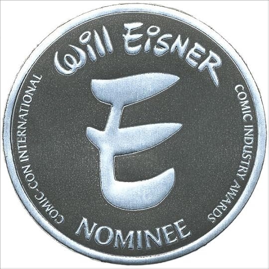 Will Eisner Award Nominee silver foil badge