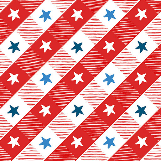 All American Gnomes Fabrics available at Nancy Zieman Productions at ShopNZP.com