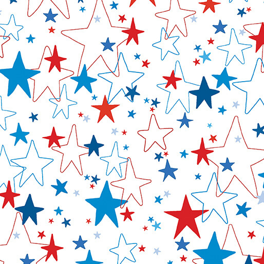 All American Gnomes Fabrics available at Nancy Zieman Productions at ShopNZP.com