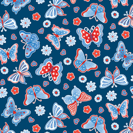 All American Gnomes Fabrics available at Nancy Zieman Productions at ShopNZP.com