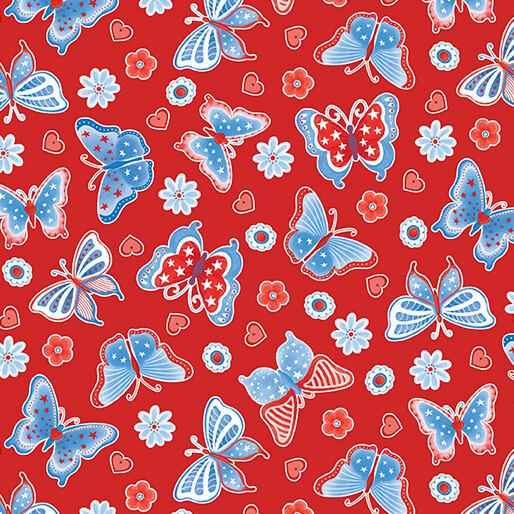 All American Gnomes Fabrics available at Nancy Zieman Productions at ShopNZP.com