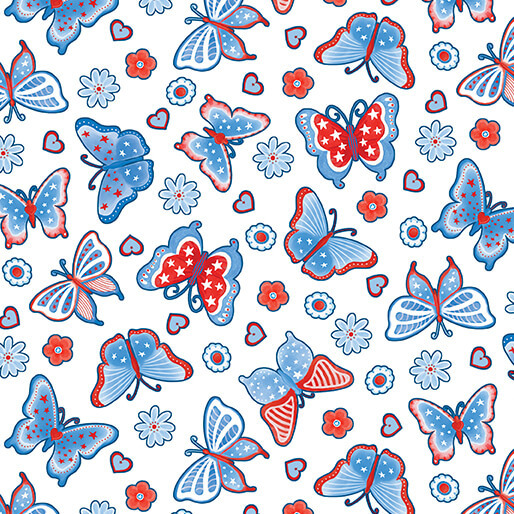 All American Gnomes Fabrics available at Nancy Zieman Productions at ShopNZP.com