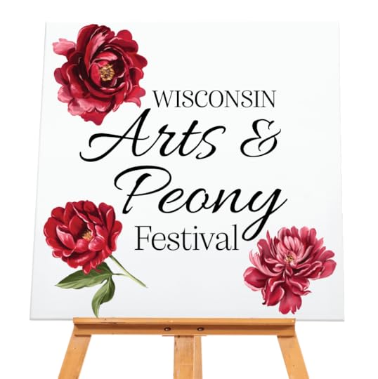 Wisconsin Arts and Peony Festival held each June in Beaver Dam Wisconsin
