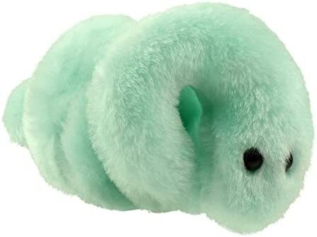 Plush replica of the Borrelia burgdorferi bacterium