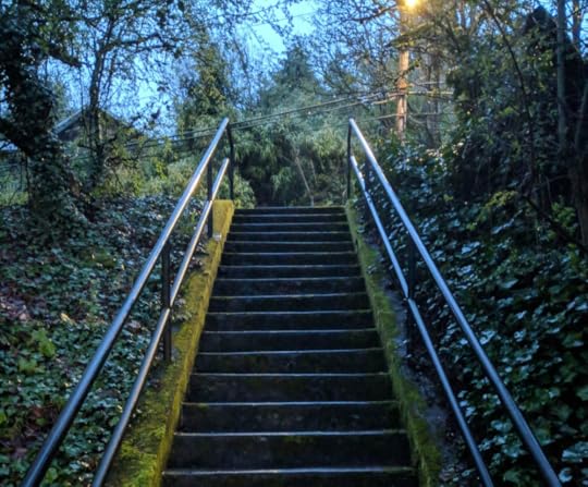 Staircase from Portland urban thru hike
