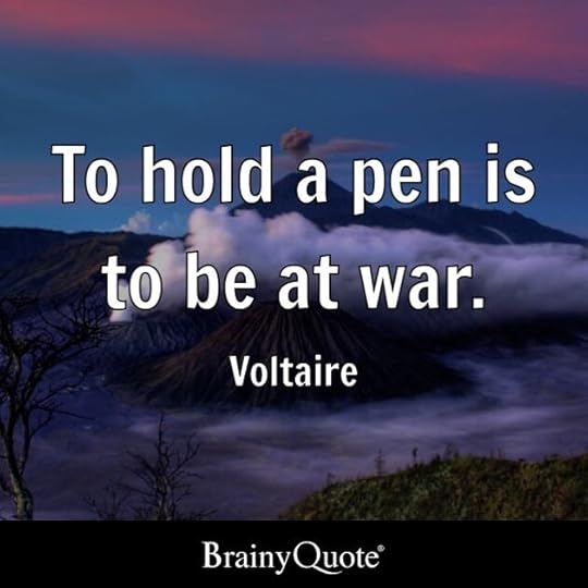 Voltaire knew the danger of writing his truth
