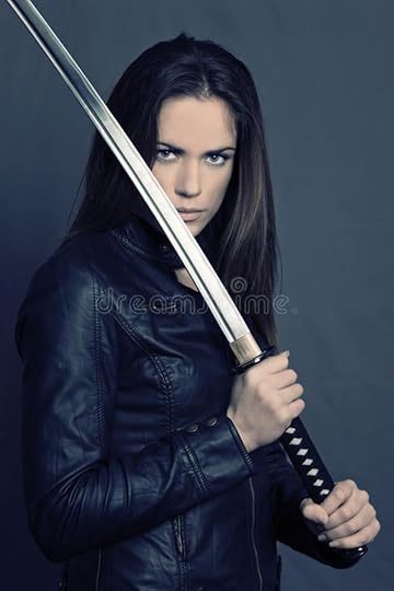 Girl with Katana. In studio , #Aff, #Girl, #Katana, #studio #ad ...