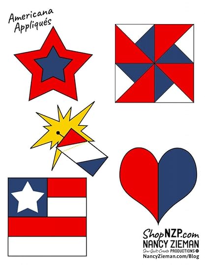 Nancy Zieman Productions Americana Applique Pattern Printable at The Nancy Zieman Productions Blog