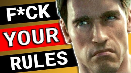 Arnold Schwarzenegger face with caption