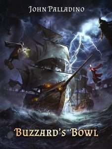 Cover for Buzzard's Bowl by John Palladino for Gladiator listicle